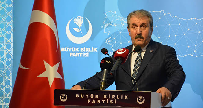 BBP lideri Destici’den “çerçeve yasa” tepkisi: Mevcut haliyle kabulü doğru değil